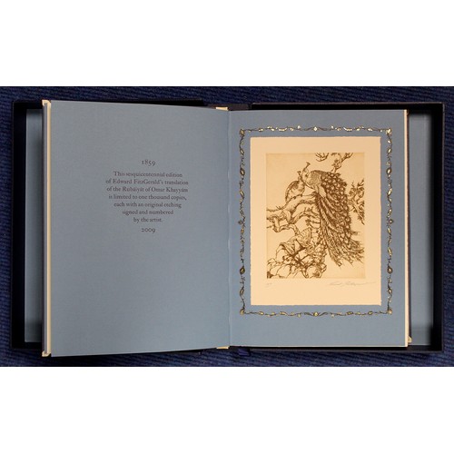 185 - FITZGERALD EDWARD (Trans).  Rubaiyat of Omar Khayyam. Sesquicentennial Edition limited to 1000. Orig... 