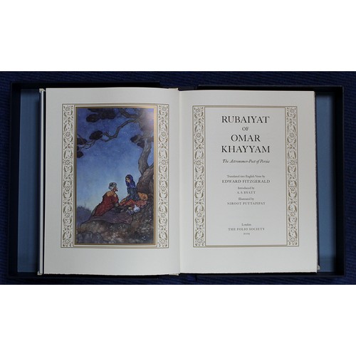 185 - FITZGERALD EDWARD (Trans).  Rubaiyat of Omar Khayyam. Sesquicentennial Edition limited to 1000. Orig... 