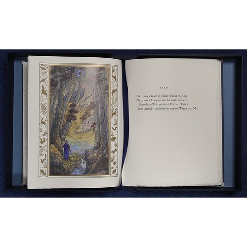 185 - FITZGERALD EDWARD (Trans).  Rubaiyat of Omar Khayyam. Sesquicentennial Edition limited to 1000. Orig... 