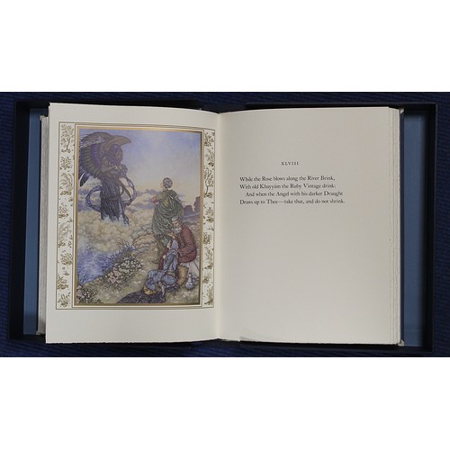 185 - FITZGERALD EDWARD (Trans).  Rubaiyat of Omar Khayyam. Sesquicentennial Edition limited to 1000. Orig... 