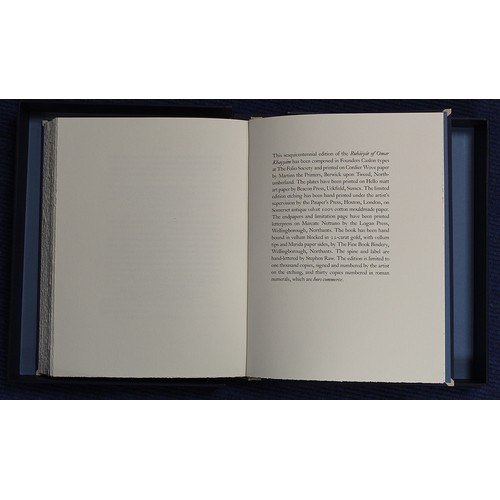 185 - FITZGERALD EDWARD (Trans).  Rubaiyat of Omar Khayyam. Sesquicentennial Edition limited to 1000. Orig... 