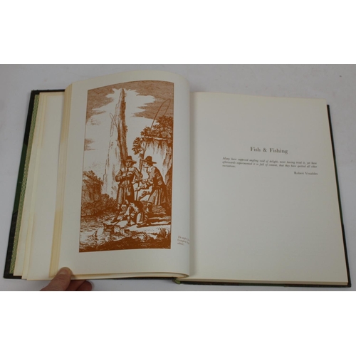 152 - AUSTIN A. B.  An Angler's Anthology. Drypoint plates by Norman Wilkinson. Quarto. A handso... 