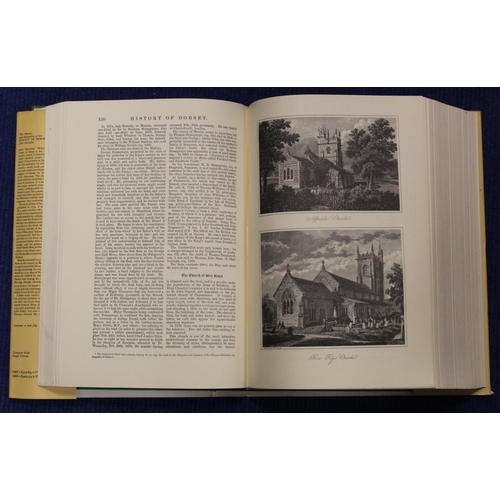 222 - HUTCHINS JOHN.  The History & Antiquities of the County of Dorset. 4 vols. Thick folio. Orig. gr... 