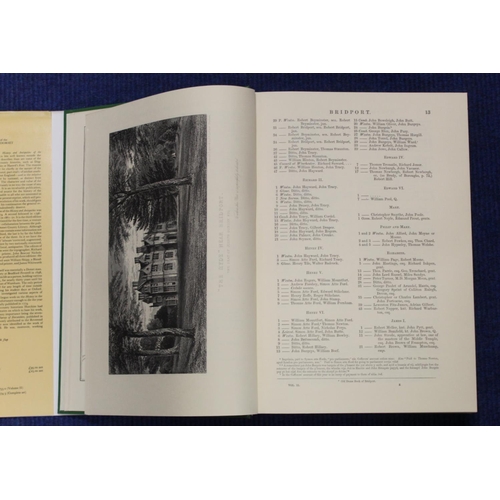 222 - HUTCHINS JOHN.  The History & Antiquities of the County of Dorset. 4 vols. Thick folio. Orig. gr... 