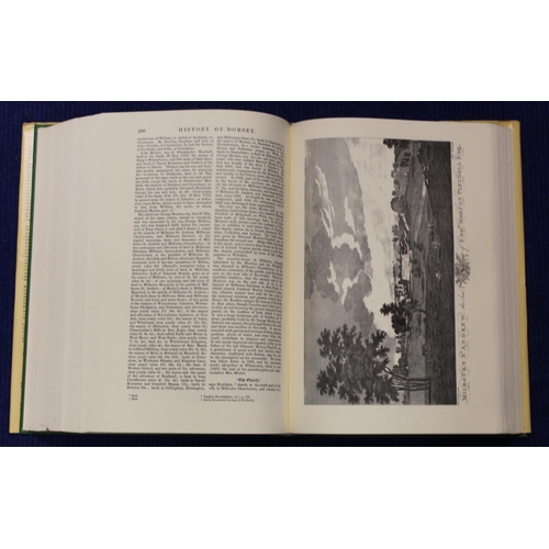 222 - HUTCHINS JOHN.  The History & Antiquities of the County of Dorset. 4 vols. Thick folio. Orig. gr... 