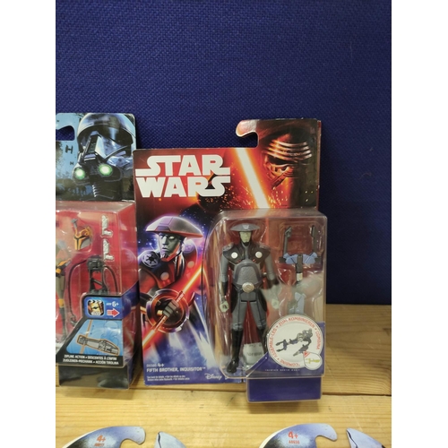 69 - Star Wars - Group of twelve sealed figures relating to the series Rebels Hasbro c2014/15 comprising ... 