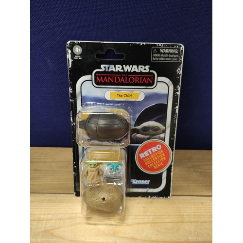 73 - Star Wars - Group of seven sealed Mandalorian Hasbro figures comprising of The Mandalorian F2019, Ca... 