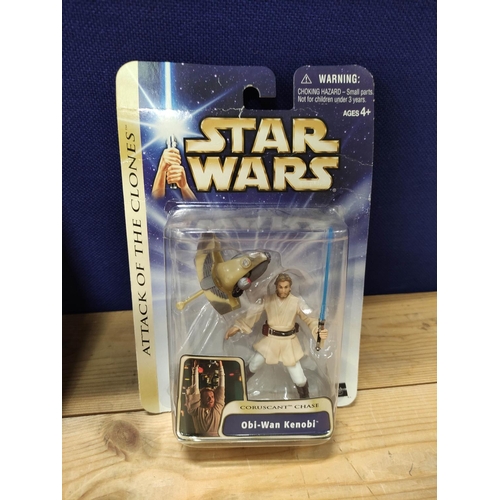 74 - Star Wars - Group of eight sealed c2003/04 Hasbro figures comprising of General Jan Dondonna 84766, ... 