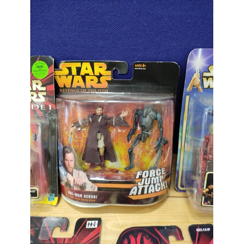 83 - Star Wars - Eleven figures to include five original 1999 Phantom Menace figures comprising of Ric Ol... 