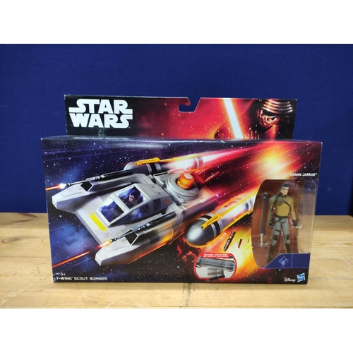 88 - Star Wars - Three boxed Star Wars Rebels Starfighters comprising of two Hera Syndalla's A-Wings, one... 