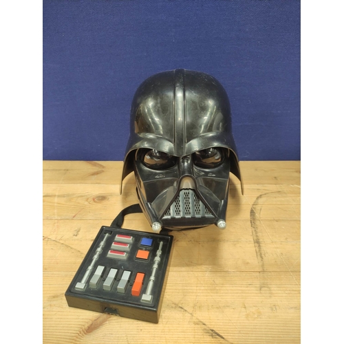 93 - Star Wars - 2004 Hasbro Darth Vader voice changing helmet.