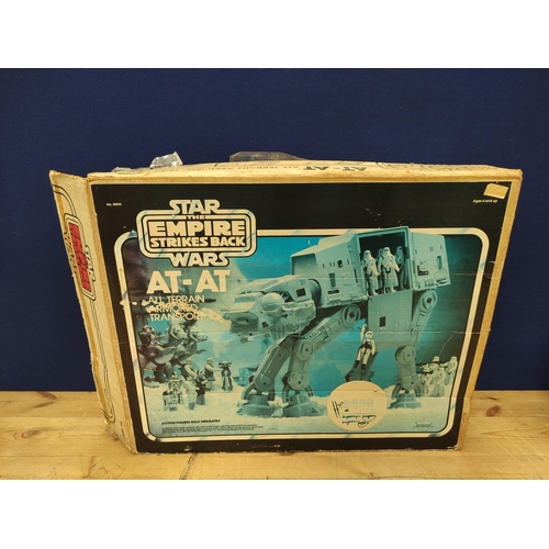 97 - Star Wars - Two early 1980's 'The Empire Strikes Back' Imperial AT-ATs, one with defective box.... 