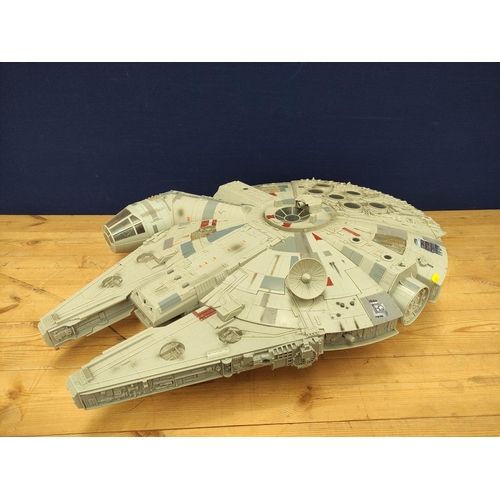 115 - Star Wars - Large contemporary model of the Millennium Falcon with removable panels.... 