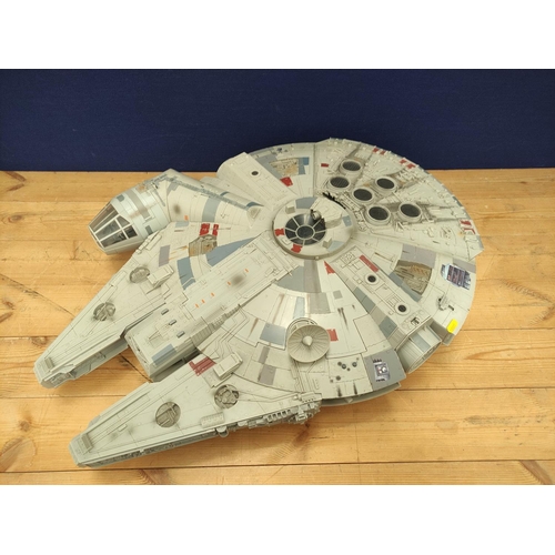 115 - Star Wars - Large contemporary model of the Millennium Falcon with removable panels.... 