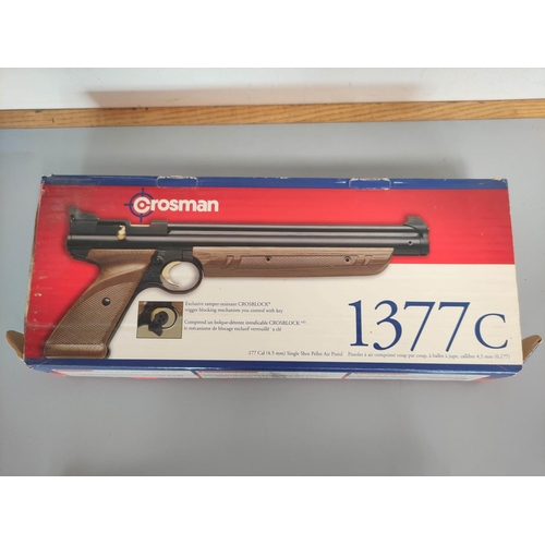 453 - Crosman 1377c .177 Calibre pump air pistol in box and a G.2005 BB gun. (2)