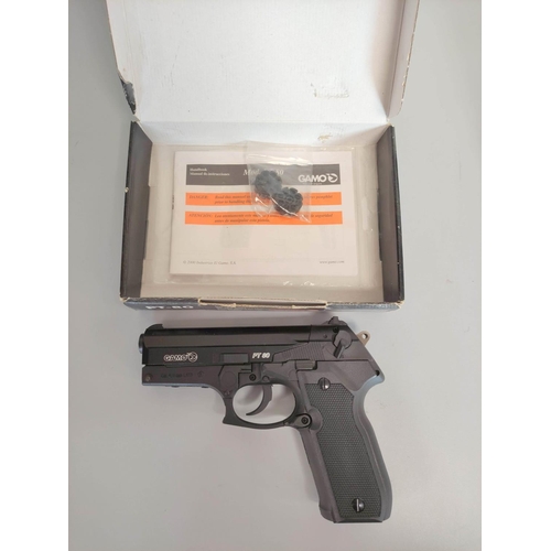 454 - Two boxed Gamo .177 air-pistol comprising of a PT80 and PT90. (2)