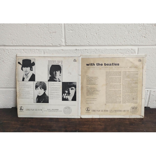 Beatles Help album in Mono PMC 1255 in yellow and black