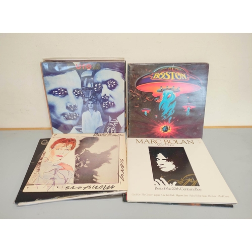 547 - Collection of records to include Scorpions Lovedrive, UFO Obsession, Hawkwind Sunset, Kingdom Come I... 