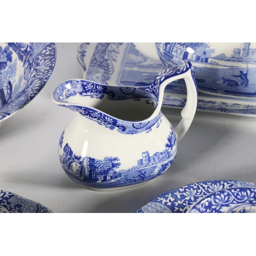 188 - Copeland Spode Italian pattern tea for two set to include a tea pot, sugar and cream, two cups and s... 