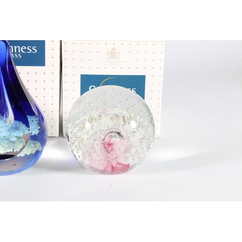 191 - Five boxed Caithness Glass art glass paperweights to include A Drop in the Ocean, Pink Champagne des... 