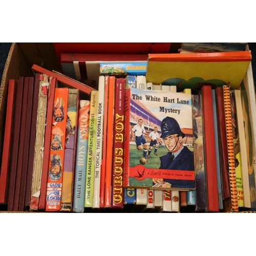 221 - Children's books and annuals to include Oor Wullie 1955, 1957, 1961, 1965, 1969, The Broons 1966 and... 