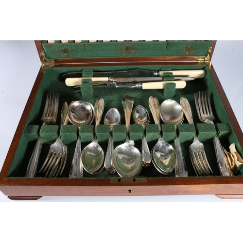 330 - Canteen of cutlery by W R Humphreys and Co of Sheffield.