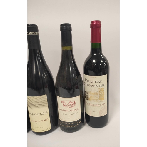 206 - Twelve bottles of French red wine to include three bottles of Chateau Montner 2005, 75cl, 13.5% vol,... 