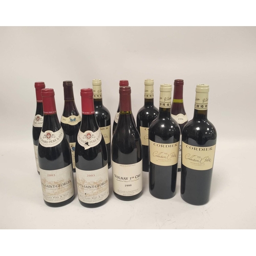 213 - Eleven bottles of French Bordeaux red wine to include four bottles of Bouchard Père & Fils Nuit-... 