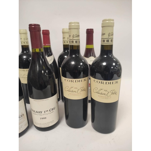 213 - Eleven bottles of French Bordeaux red wine to include four bottles of Bouchard Père & Fils Nuit-... 