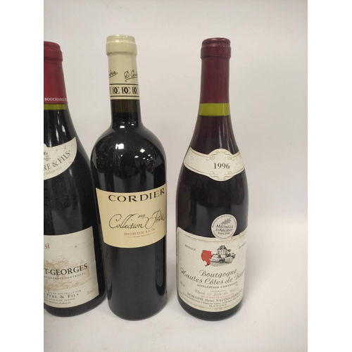 213 - Eleven bottles of French Bordeaux red wine to include four bottles of Bouchard Père & Fils Nuit-... 