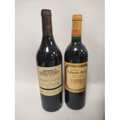 215 - Twelve bottles of French Bordeaux and red wines to include two bottles of Château Simard Saint-Emili... 