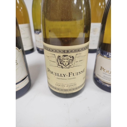 216 - Ten bottles of French white wine to include two bottles of Louis Jadot Pouilly-Fuissé 2004, 75cl 13%... 