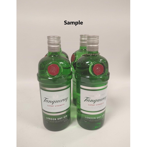 234 - Six bottles of Tanqueray Export Strength London Dry Gin, 1 litre, 43.1% vol.  (6)