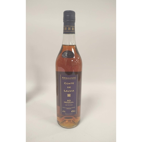 238 - Three bottles of Grand Armagnac and Armagnac to include Janneau Grand Armagnac, 70cl, 40%vol, also J... 