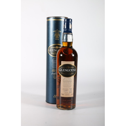 160 - GLENGOYNE 21 year old Highland single malt Scotch whisky, distilled and bottled by Lang Brothers Ltd... 
