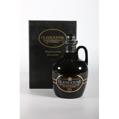 164 - GLENGOYNE Presentation Decanter 10 year old Highland single malt Scotch whisky, 40% abv. 70cl bottle... 