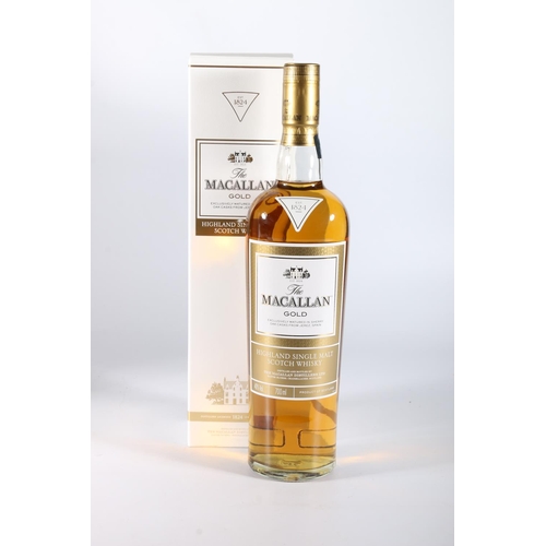 175 - THE MACALLAN Gold sherry matured Highland single malt Scotch whisky, 40% abv. 70cl, boxed.