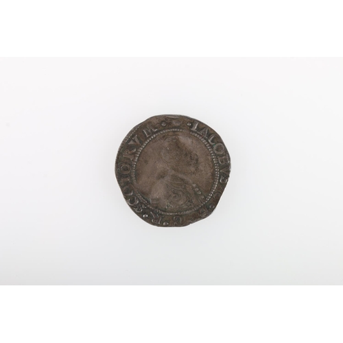 256 - SCOTLAND James VI (1567-1625) silver ten shillings 1598?,seventh coinage, S5493, 5.8g.