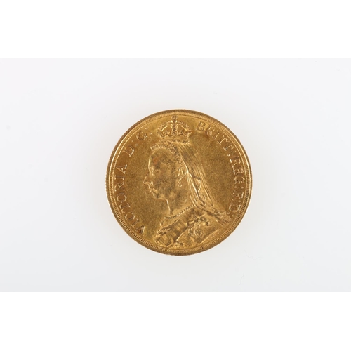 343 - UNITED KINGDOM Victoria (1837-1901) gold double sovereign 1887, jubilee head, 15.9g.