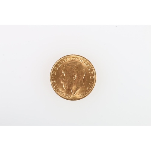 347 - UNITED KINGDOM George V (1910-1936) gold sovereign 1913, 8.0g.