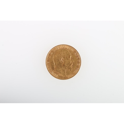 353 - UNITED KINGDOM Edward VII (1901-1910) gold half sovereign 1908, 4.0g.