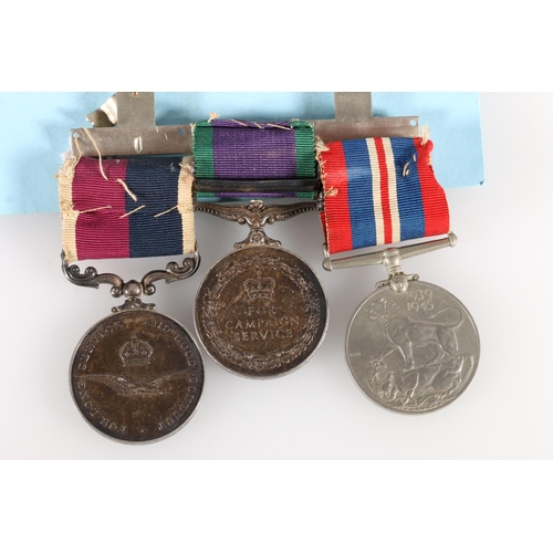 405 - Medals of 582212 Senior Technician R H A Turley of the Royal Air Force comprising a WWII war medal (... 