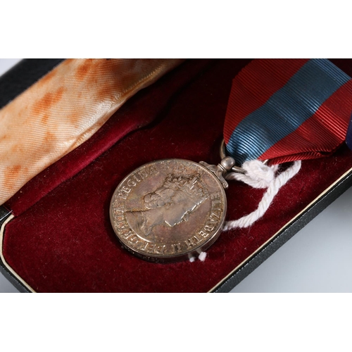 419 - Medal for Burwell Evans an Elizabeth II Police Special Constabulary long service medal [BURWELL EVAN... 