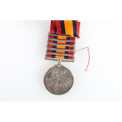 426 - Medals of 4375 Private W Christie of the Cameron Highlanders an Anglo- Boer war 1899-1902 Queen's So... 