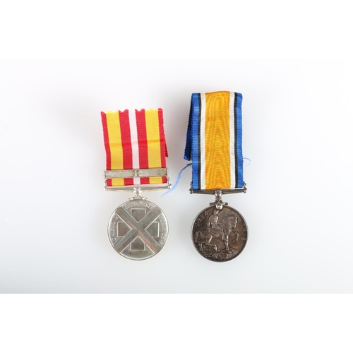 438 - Medal of TZ10591 Chief Petty Officer P McLaren of the Royal Naval Volunteer Reserve comprising a WWI... 