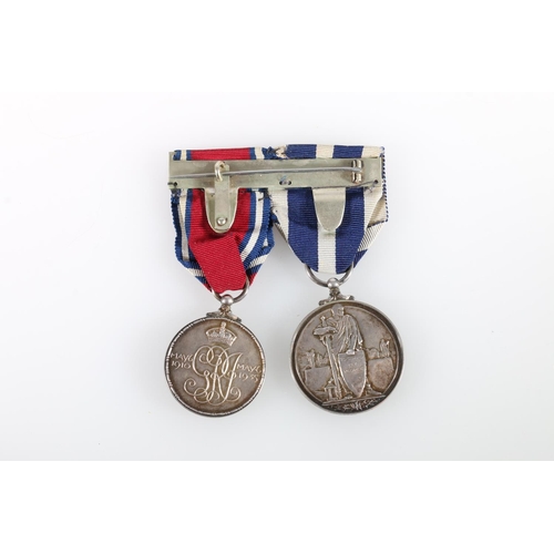 449 - Medals of Police Chief Constable William V Webb of Cambridgeshire comprising a George V (first type ... 