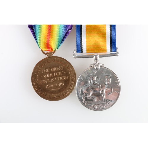 452 - Medals of K45137 Stoker 2nd Class C Dand of the Royal Navy comprising WWI British war medal and vict... 