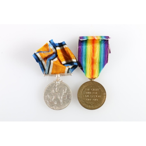 478 - Medals of Reverend A F Findlay comprising WWI British war medal and victory medal [REV A F FINDLAY],... 