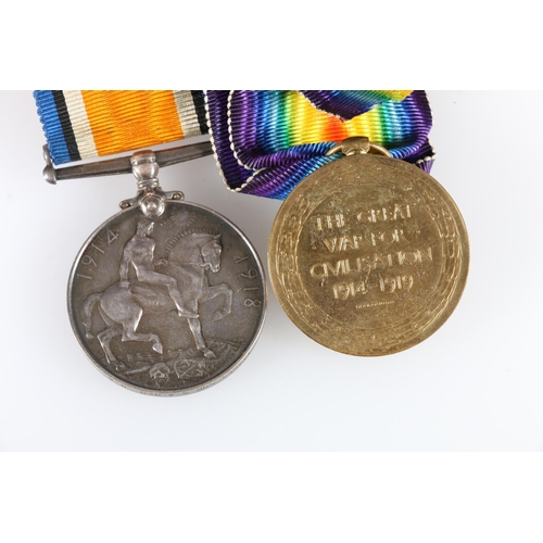 483 - Medals of 143663 Gunner G A Red of the Royal Artillery comprising WWI British war medal and victory ... 