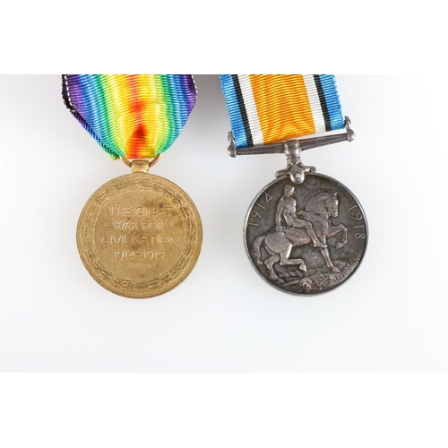 484 - Medals of 48606 Acting Corporal J Coull of the Royal Scots comprising WWI British war medal and vict... 